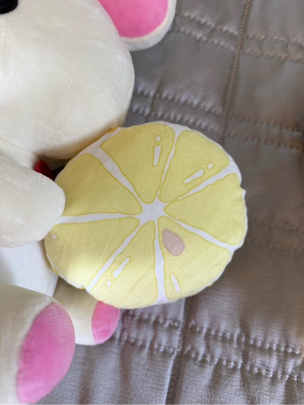BUNDLE OF TWO BNWT Rilakumma A Basketful of Lemons 16” Plush Dolls - Picture 3 of 14